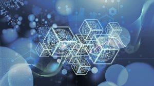 Blockchain Technology - Transparent Cubes