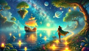 A sea adventure in a fantastic world