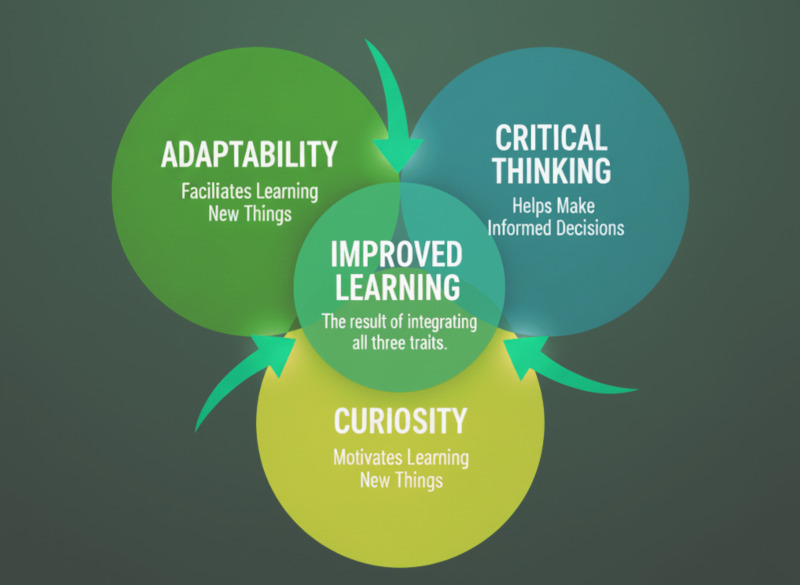 Lerning as a soft skill - 3 traits that can boost learning.